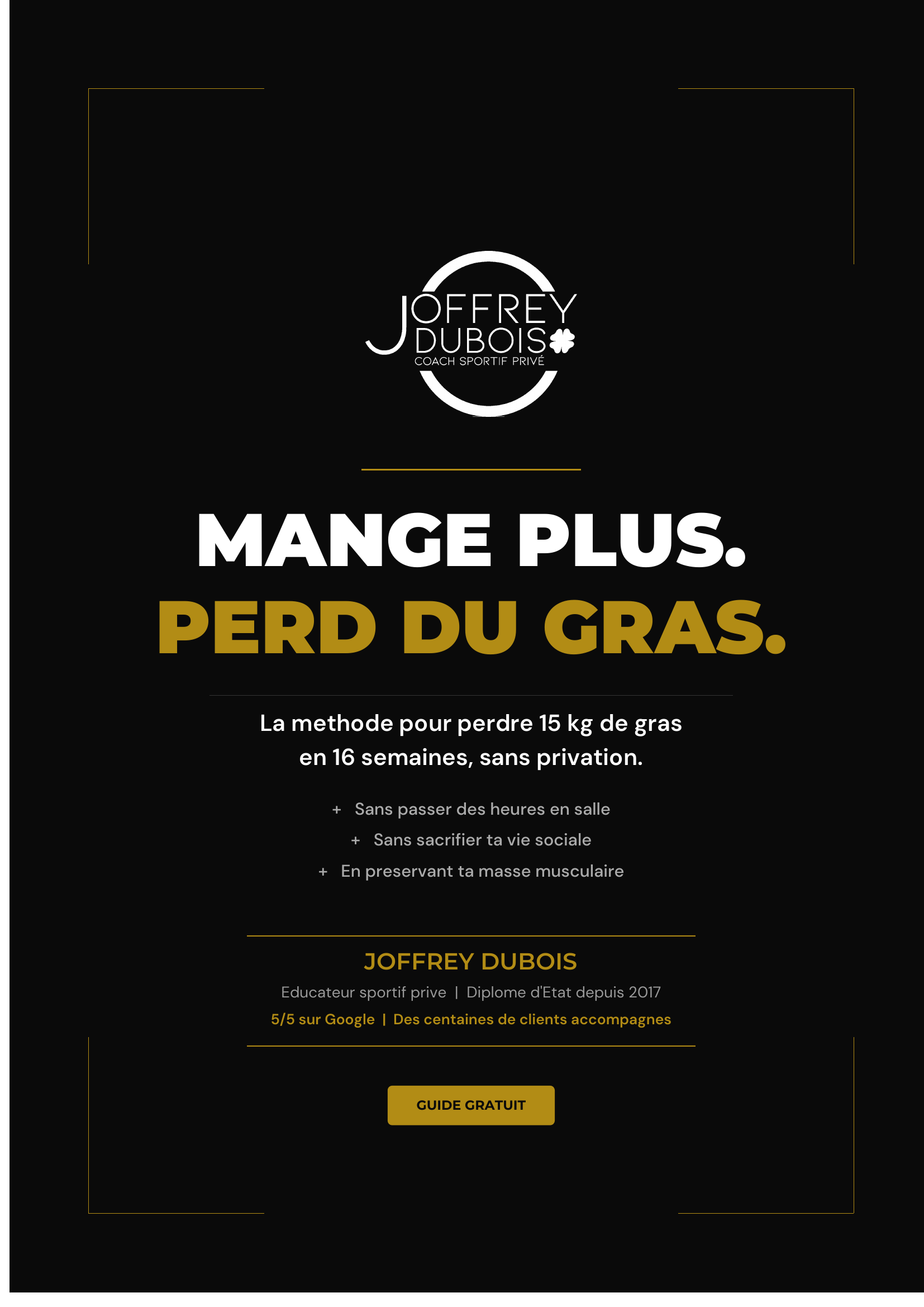 Couverture E-book Mange Plus Perds Du Gras